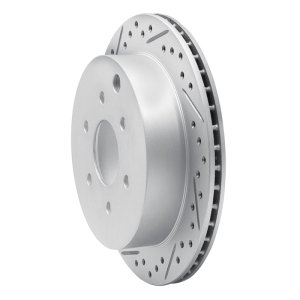 Nissan XTerra Brake Rotor (1) - Rear Left - DFC - Drilled & Slotted Geoperformance - `05-`25 Nissan XTerra Brake Rotor (1) - Rear Left - DFC - Drilled & Slotted Geoperformance - `05-`25