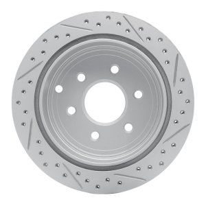 Nissan XTerra Brake Rotor (1) - Rear Left - DFC - Drilled & Slotted Geoperformance - `05-`25 Nissan XTerra Brake Rotor (1) - Rear Left - DFC - Drilled & Slotted Geoperformance - `05-`25
