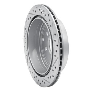 Nissan XTerra Brake Rotor (1) - Rear Left - DFC - Drilled & Slotted Geoperformance - `05-`25 Nissan XTerra Brake Rotor (1) - Rear Left - DFC - Drilled & Slotted Geoperformance - `05-`25