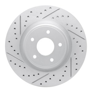 Nissan X-Trail Brake Rotor (1) - Front Left - DFC - Drilled & Slotted Geoperformance - `14-`19 Nissan X-Trail Brake Rotor (1) - Front Left - DFC - Drilled & Slotted Geoperformance - `14-`19