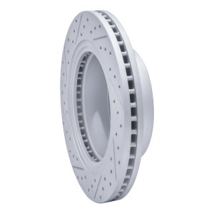 Nissan Titan XD Brake Rotor (1) - Front Right - DFC - Drilled & Slotted Geoperformance - `16-`24 Nissan Titan XD Brake Rotor (1) - Front Right - DFC - Drilled & Slotted Geoperformance - `16-`24