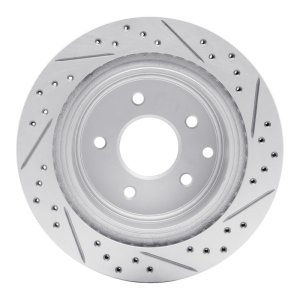 Infiniti Q45 Brake Rotor (1) - Rear Left - DFC - Geoperf Rotors - Drill & Slot - `02-`06