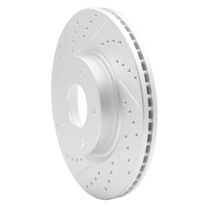 Infiniti G35 Brake Rotor (1) - Front Left - DFC - Geoperformance Drilled & Slotted - `03-`05