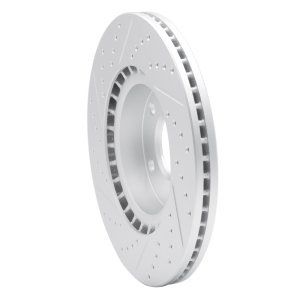 Infiniti G35 Brake Rotor (1) - Front Right - DFC - Geoperformance Drilled & Slotted - `03-`05