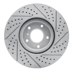 Infiniti G37 Brake Rotor (1) - Front Left - DFC - Geoperformance Drilled & Slotted - `07-`15 Infiniti G37 Brake Rotor (1) - Front Left - DFC - Geoperformance Drilled & Slotted - `07-`15