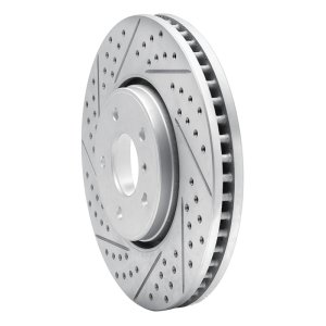 Infiniti Fx37 Brake Rotor (1) - Front Left - DFC - Geoperformance Rotor - Drilled and Slotted - `05-`14