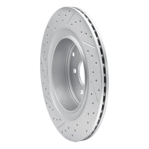 Infiniti Q70 Brake Rotor (1) - Rear Right - DFC - Drilled & Slotted Geoperformance - `09-`24 Infiniti Q70 Brake Rotor (1) - Rear Right - DFC - Drilled & Slotted Geoperformance - `09-`24