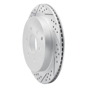 Infiniti Qx80 Brake Rotor (1) - Rear Left - DFC - Drilled & Slotted Geoperformance - `10-`24 Infiniti Qx80 Brake Rotor (1) - Rear Left - DFC - Drilled & Slotted Geoperformance - `10-`24