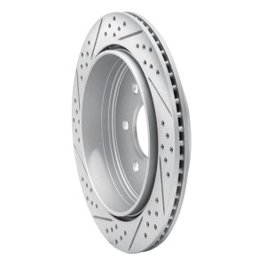 Infiniti QX56 Brake Rotor (1) - Rear Right - DFC - Geoperformance Rotor - Drilled & Slotted - `10-`24