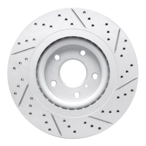 Infiniti Qx50 Brake Rotor (1) - Front Left - DFC - Geoperformance Rotors - Drill & Slot - `19-`25