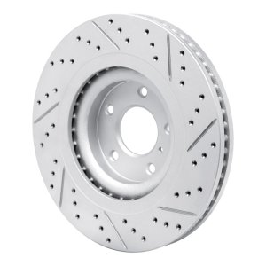 Infiniti Qx50 Brake Rotor (1) - Front Left - DFC - Geoperformance Rotors - Drill & Slot - `19-`25