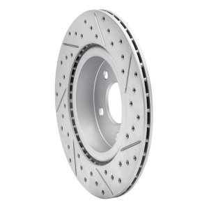 Infiniti Qx50 Brake Rotor (1) - Rear Left - DFC - Drilled & Slotted Geoperformance - `19-`25