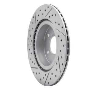 Infiniti Qx55 Brake Rotor (1) - Rear Right - DFC - Drilled & Slotted Geoperformance - `19-`25