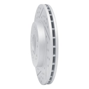 Dodge Stealth Brake Rotor (1) - Front Left - DFC - Drilled & Slotted Geoperformance - `91-`04 Dodge Stealth Brake Rotor (1) - Front Left - DFC - Drilled & Slotted Geoperformance - `91-`04