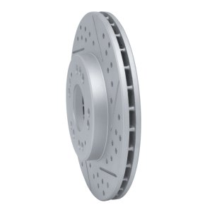 Dodge Stealth Brake Rotor (1) - Front Right - DFC - Geoperformance Drilled & Slotted - `91-`04