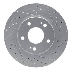 Chrysler Sebring Brake Rotor (1) - Front Right - DFC - Drill & Slot Geoperformance - `00-`24