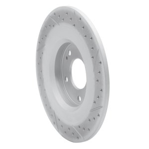 Mitsubishi Outlander Phev Brake Rotor (1) - Rear Left - DFC - Geoperformance Rotor - Drilled and Slotted - `13-`25