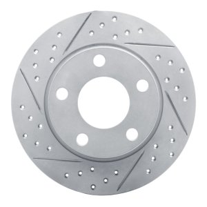 Audi A6 Brake Rotor (1) - Rear Left - DFC - Geoperformance Rotor - Drilled and Slotted - `99-`02