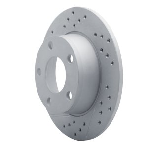 Audi A6 Brake Rotor (1) - Rear Left - DFC - Geoperformance Rotor - Drilled and Slotted - `99-`02