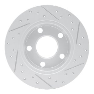 Audi A6 Brake Rotor (1) - Rear Right - DFC - Geoperformance Drilled & Slotted - `99-`05 Audi A6 Brake Rotor (1) - Rear Right - DFC - Geoperformance Drilled & Slotted - `99-`05