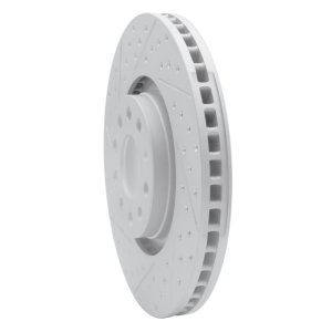 Audi Allroad Brake Rotor (1) - Front Left - DFC - Drilled & Slotted Geoperformance - `98-`09