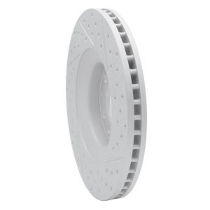 Audi Allroad Brake Rotor (1) - Front Left - DFC - Drilled & Slotted Geoperformance - `98-`09