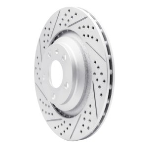 Audi A6 Quattro Brake Rotor (1) - Rear Left - DFC - Drilled & Slotted Geoperformance - `05-`11 Audi A6 Quattro Brake Rotor (1) - Rear Left - DFC - Drilled & Slotted Geoperformance - `05-`11