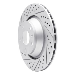 Audi Tts Quattro Brake Rotor (1) - Rear Left - DFC - Geoperformance Drilled & Slotted - `08-`15 Audi Tts Quattro Brake Rotor (1) - Rear Left - DFC - Geoperformance Drilled & Slotted - `08-`15