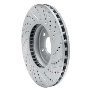 Audi A5 Brake Rotor (1) - Front Left - DFC - Geoperformance Drilled & Slotted - `08-`12 Audi A5 Brake Rotor (1) - Front Left - DFC - Geoperformance Drilled & Slotted - `08-`12