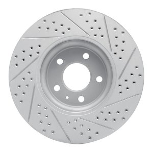 Audi A4 Allroad Brake Rotor (1) - Front Left - DFC - Drilled & Slotted Geoperformance - `11-`17 Audi A4 Allroad Brake Rotor (1) - Front Left - DFC - Drilled & Slotted Geoperformance - `11-`17
