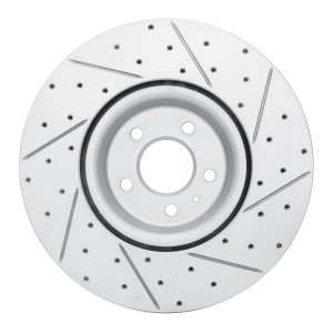 Audi S5 Sportback Brake Rotor (1) - Front Left - DFC - Drilled & Slotted Geoperformance - `18-`25 Audi S5 Sportback Brake Rotor (1) - Front Left - DFC - Drilled & Slotted Geoperformance - `18-`25