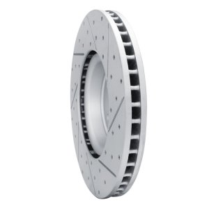 Audi S5 Sportback Brake Rotor (1) - Front Left - DFC - Drilled & Slotted Geoperformance - `18-`25 Audi S5 Sportback Brake Rotor (1) - Front Left - DFC - Drilled & Slotted Geoperformance - `18-`25