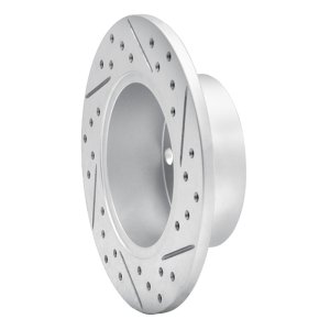 Audi A6 Quattro Brake Rotor (1) - Rear Left - DFC - Drilled & Slotted Geoperformance - `92-`05