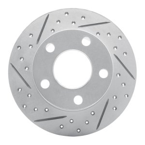 Audi A6 Quattro Brake Rotor (1) - Rear Left - DFC - Drilled & Slotted Geoperformance - `92-`05