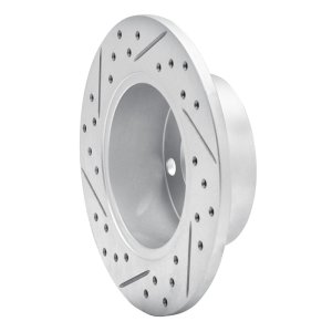 Audi A6 Brake Rotor (1) - Rear Right - DFC - Drilled & Slotted Geoperformance - `92-`05