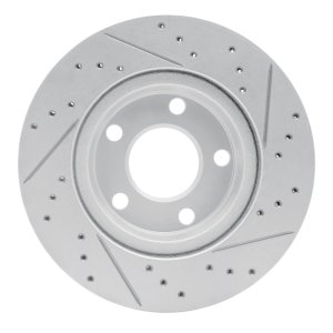 Audi A4 Brake Rotor(s) (1) - Front Left/Rear Left - DFC - Geoperformance - Drilled & Slotted - `97-`08