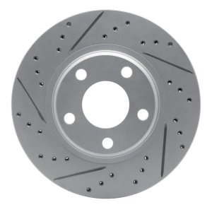 Audi A4 Brake Rotor(s) (1) - Front Left/Rear Left - DFC - Geoperformance - Drilled & Slotted - `97-`08