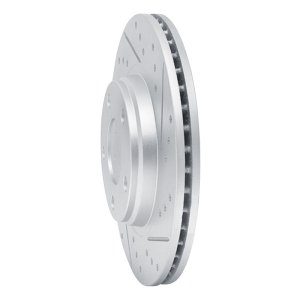 Audi S8 Brake Rotors (1) - Front Right/Rear Right - DFC - Drilled & Slotted Geoperformance Rotor - `97-`08