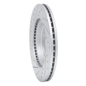 Audi S8 Brake Rotors (1) - Front Right/Rear Right - DFC - Drilled & Slotted Geoperformance Rotor - `97-`08