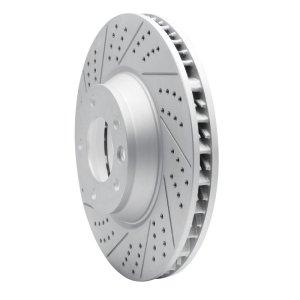 Audi Q7 Brake Rotor (1) - Front Left - DFC - Drilled & Slotted Geoperformance - `03-`15 Audi Q7 Brake Rotor (1) - Front Left - DFC - Drilled & Slotted Geoperformance - `03-`15