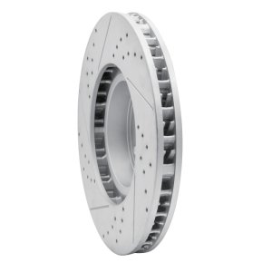 Porsche Cayenne Brake Rotor (1) - Front - DFC - Geoperformance Drilled & Slotted - `11-`18