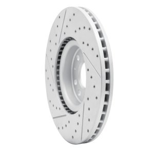 Volkswagen Atlas Brake Rotor (1) - Front Right - DFC - Geoperformance Drilled & Slotted - `18-`25 Volkswagen Atlas Brake Rotor (1) - Front Right - DFC - Geoperformance Drilled & Slotted - `18-`25