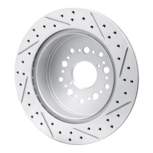 Lexus SC400 Brake Rotor (1) - Rear Left - DFC - Drilled & Slotted Geoperformance - `92-`00 Lexus SC400 Brake Rotor (1) - Rear Left - DFC - Drilled & Slotted Geoperformance - `92-`00