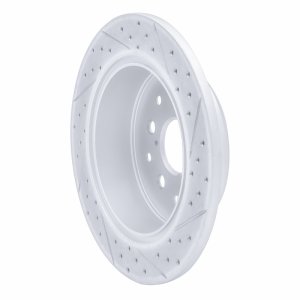 Lexus Sc430 Brake Rotor (1) - Rear Left - DFC - Drilled & Slotted Geoperformance - `98-`10