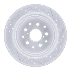 Lexus Sc430 Brake Rotor (1) - Rear Left - DFC - Drilled & Slotted Geoperformance - `98-`10