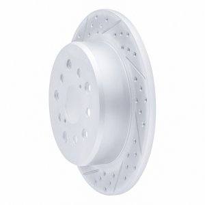 Lexus Sc430 Brake Rotor (1) - Rear Left - DFC - Drilled & Slotted Geoperformance - `98-`10