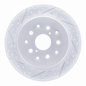 Lexus Sc430 Brake Rotor (1) - Rear Left - DFC - Drilled & Slotted Geoperformance - `98-`10