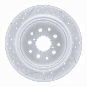 Lexus SC430 Brake Rotor (1) - Rear Right - DFC - Drilled & Slotted Geoperformance - `98-`10