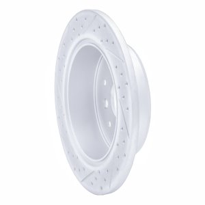 Lexus SC430 Brake Rotor (1) - Rear Right - DFC - Drilled & Slotted Geoperformance - `98-`10