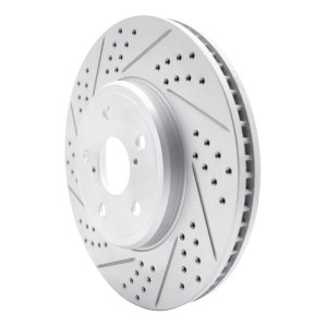 Lexus Ls430 Brake Rotor (1) - Front Left - DFC - Geoperformance Drilled & Slotted - `01-`06